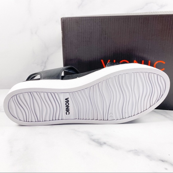 NIB Vionic Orthotic Effie Platform Sandal 9 - Picture 8 of 11